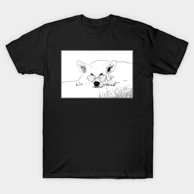 Lazy Doggo T-Shirt by aaallsmiles